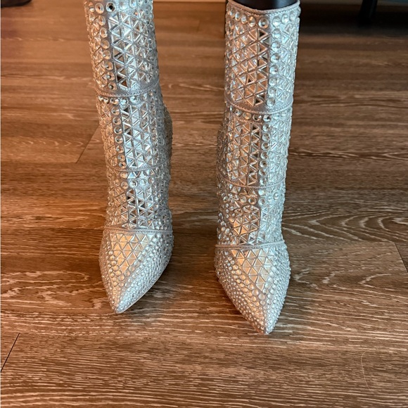 Steve Madden Rhinestone Heels - Picture 5 of 9